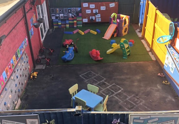 outside at Starlight's Daycare Nursery